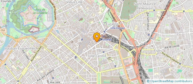 localisation de l'entreprise SCI MATOLIV à LILLE