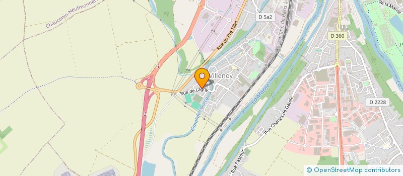 localisation de l'entreprise SCI MATONDO  VILLENOY