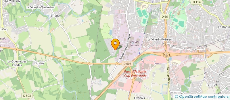 localisation de l'entreprise SCI MATOPI  DINARD