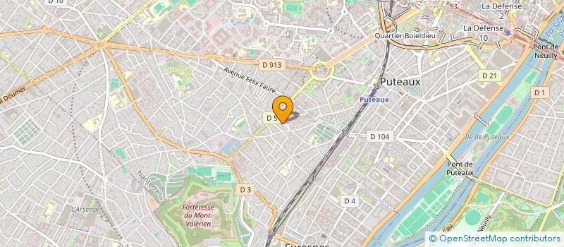 localisation de l'entreprise SCI MATPABLDIEG à SURESNES
