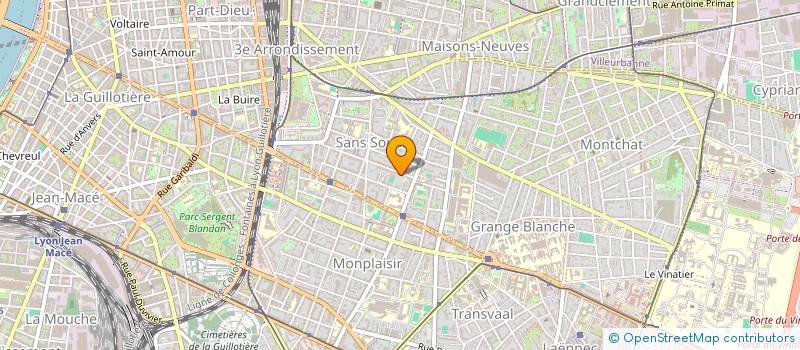 localisation de l'entreprise SCI MATQUEN  LYON