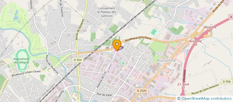 localisation de l'entreprise SCI MATRAS  MONTAUBAN