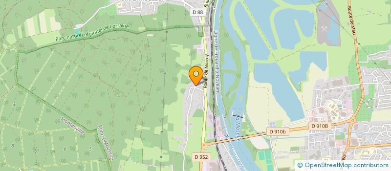 localisation de l'entreprise SCI MATSAR  PONT-A-MOUSSON