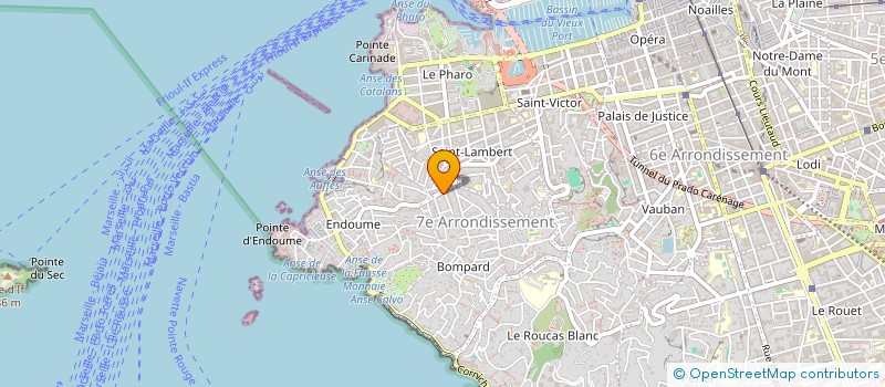 localisation de l'entreprise SCI MATSO à MARSEILLE