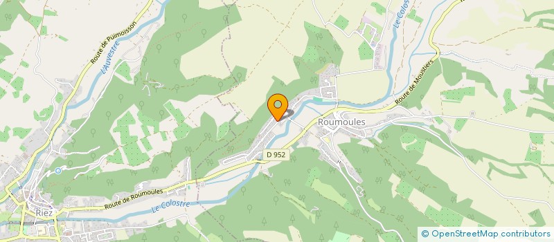 localisation de l'entreprise SCI MATT  ROUMOULES