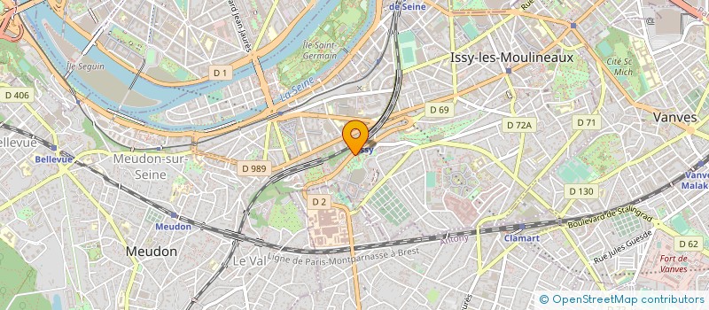 localisation de l'entreprise SCI MATTA IMMO à ISSY-LES-MOULINEAUX