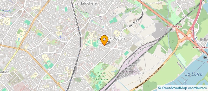 localisation de l'entreprise SCI MATTAN  NANTES