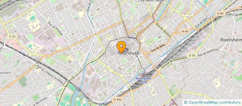 localisation de l'entreprise SCI MATTANNA  MULHOUSE