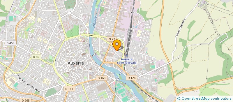 localisation de l'entreprise SCI MATTANNE à AUXERRE