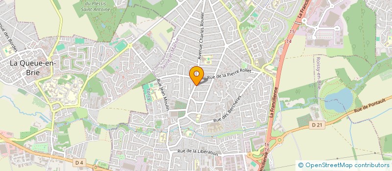 localisation de l'entreprise SCI MATTENZO à PONTAULT-COMBAULT