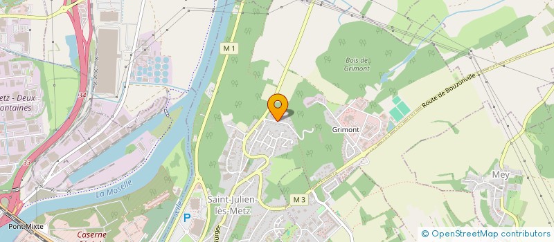 localisation de l'entreprise SCI MATTENZO à SAINT-JULIEN-LES-METZ