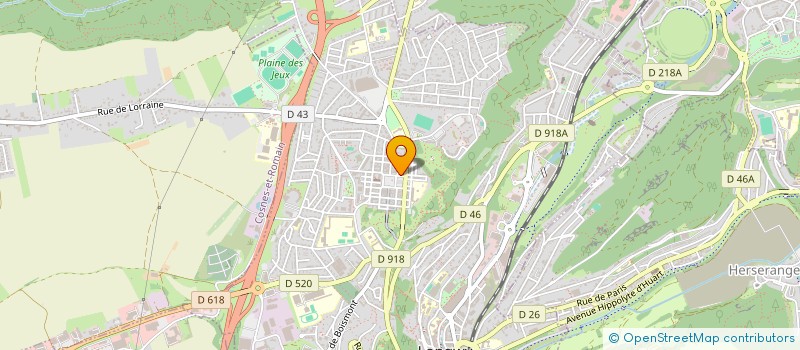 localisation de l'entreprise SCI MATTEO 2 à LONGWY