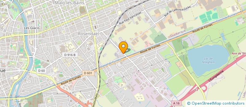 localisation de l'entreprise SCI MATTEO à DUNKERQUE