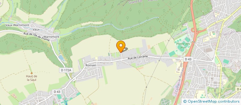 localisation de l'entreprise SCI MATTEO  COSNES-ET-ROMAIN