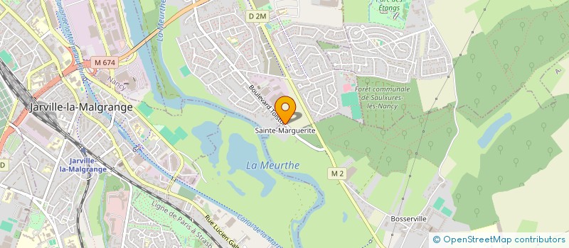 localisation de l'entreprise SCI MATTEO  ART-SUR-MEURTHE