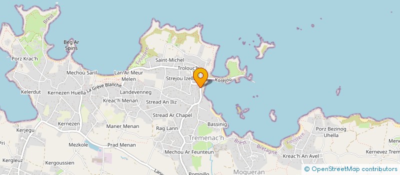 localisation de l'entreprise SCI MATTEO  PLOUGUERNEAU