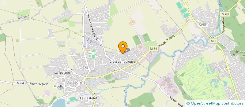 localisation de l'entreprise SCI MATTHIAS ET MAEL à AUSSONNE
