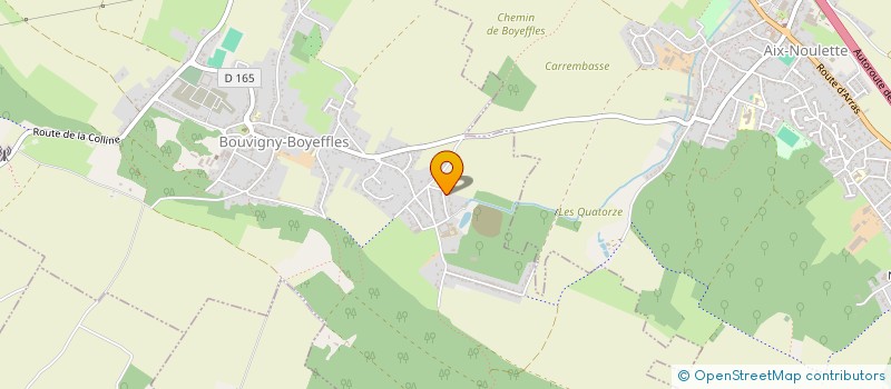 localisation de l'entreprise SCI MATTHIEU  BOUVIGNY-BOYEFFLES