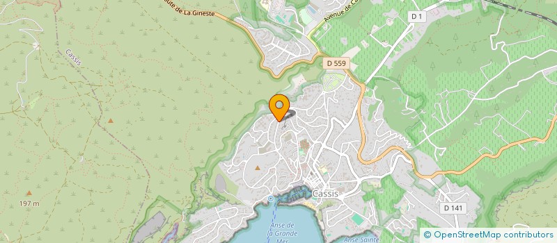 localisation de l'entreprise SCI MATTHOM à CASSIS