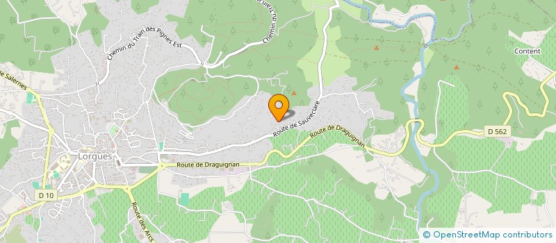 localisation de l'entreprise SCI MATTIMCUB  LORGUES