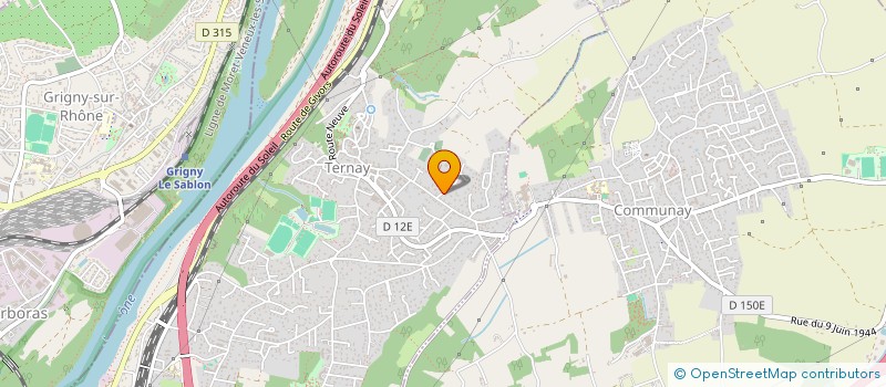 localisation de l'entreprise SCI MATTIMMO  TERNAY