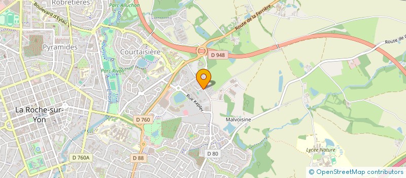 localisation de l'entreprise SCI MATTIMMO  LA ROCHE-SUR-YON