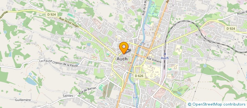 localisation de l'entreprise SCI MATTMA à AUCH