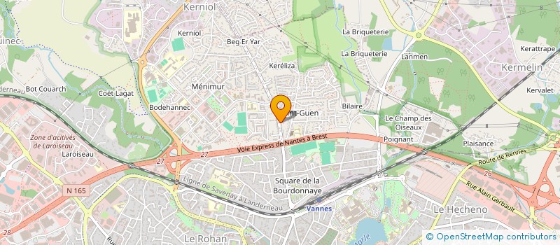 localisation de l'entreprise SCI MATTRIANOT à VANNES