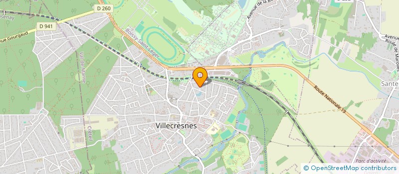localisation de l'entreprise SCI MATURANA  VILLECRESNES