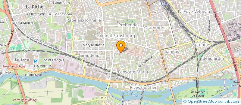 localisation de l'entreprise SCI MATWO  TOURS