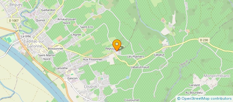 localisation de l'entreprise SCI MATYCE  LOUPIAC