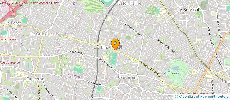 localisation de l'entreprise SCI MATYLDA  BORDEAUX