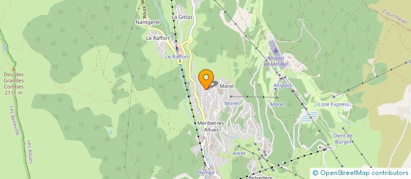 localisation de l'entreprise SCI MATYSO à LES ALLUES