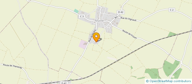 localisation de l'entreprise SCI MAU  MAILLE