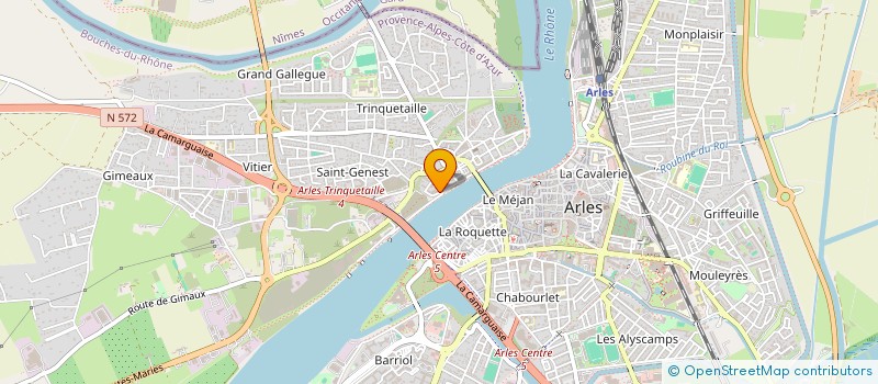 localisation de l'entreprise SCI MAUBAJEY à ARLES