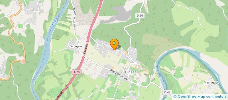 localisation de l'entreprise SCI MAUBAREYT  PINSAC