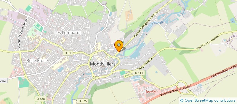 localisation de l'entreprise SCI MAUBENBRI  LE HAVRE