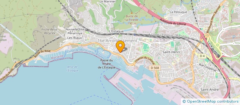 localisation de l'entreprise SCI MAUBOURG & FRERES à MARSEILLE