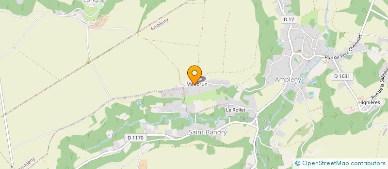 localisation de l'entreprise SCI MAUBRUN à AMBLENY