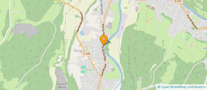 localisation de l'entreprise SCI MAUDAV  MATHAY