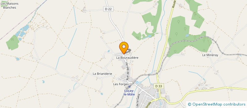 localisation de l'entreprise SCI MAUDE à VILLENTROIS-FAVEROLLES-EN-BERRY