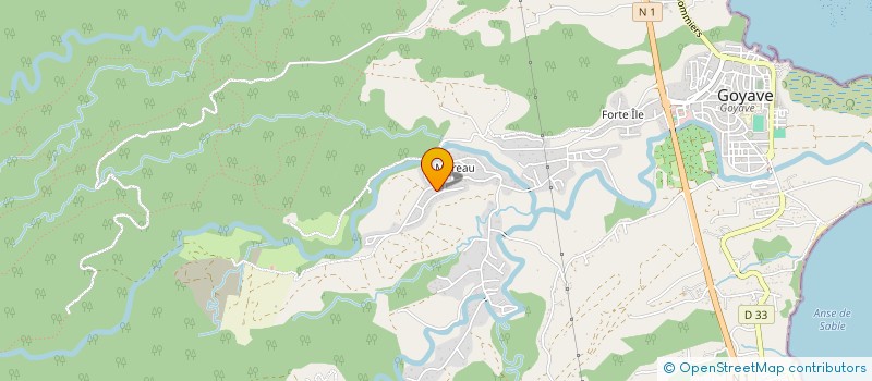localisation de l'entreprise SCI MAUDEL  GOYAVE