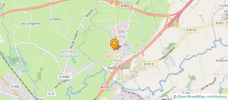 localisation de l'entreprise SCI MAUDONA III  PONTS