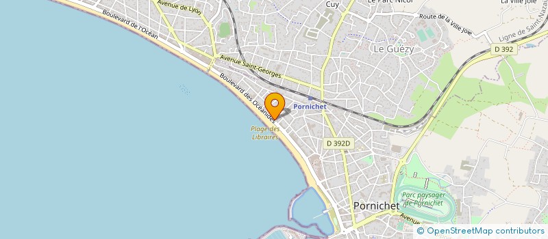 localisation de l'entreprise SCI MAUDUIT à PORNICHET