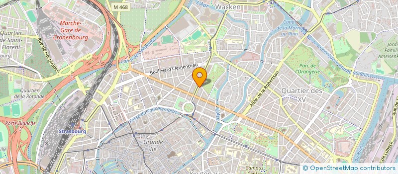 localisation de l'entreprise SCI MAUGER à STRASBOURG