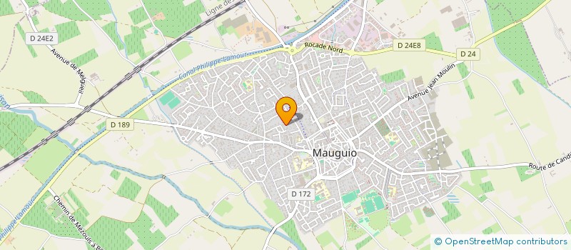 localisation de l'entreprise SCI MAUGUIO  MAUGUIO