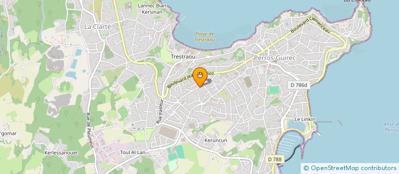 localisation de l'entreprise SCI : MAULE 99  PERROS-GUIREC