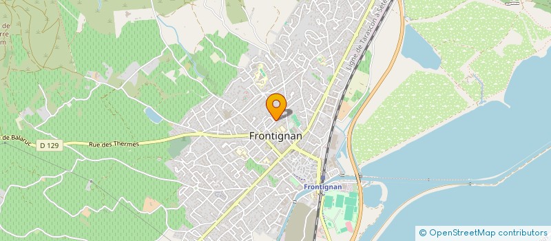 localisation de l'entreprise SCI MAULEO à FRONTIGNAN