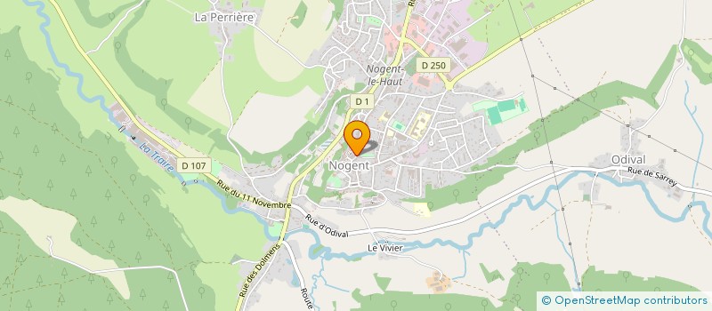 localisation de l'entreprise SCI MAULINI à NOGENT