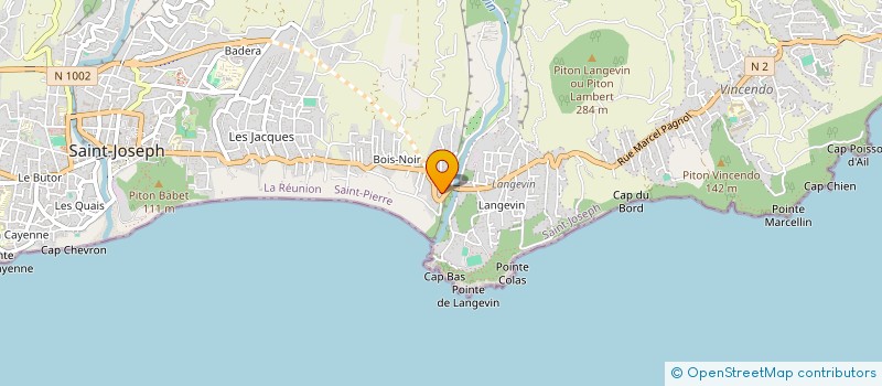 localisation de l'entreprise SCI MAUNIER à SAINT-JOSEPH